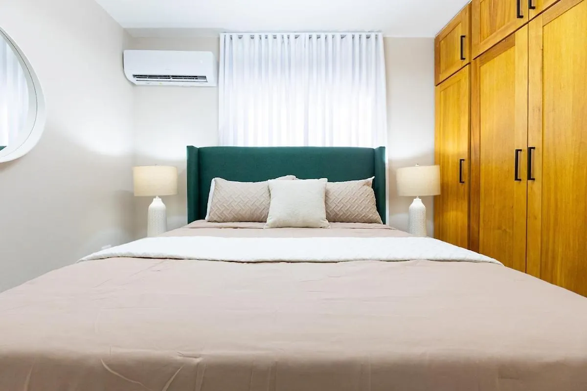 公寓 圣地亚哥洛斯卡巴Modern 3Br! 9Fl, King Bed! Sti With Pool! Fast Wifi!公寓