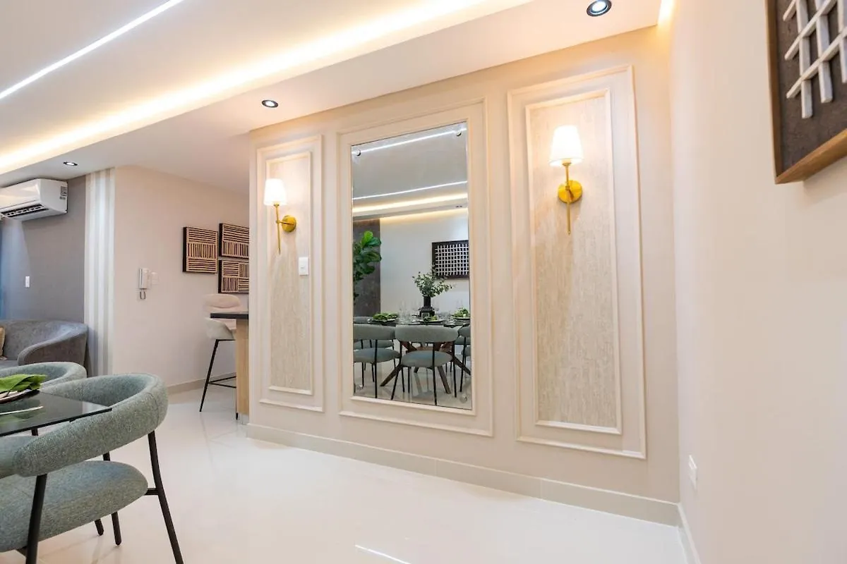 圣地亚哥洛斯卡巴Modern 3Br! 9Fl, King Bed! Sti With Pool! Fast Wifi!公寓 公寓